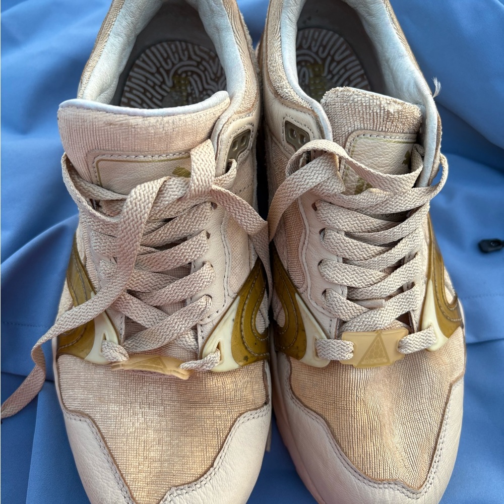 Puma trinomic sneakers Women's Sneakers in Cream and Gold size 9